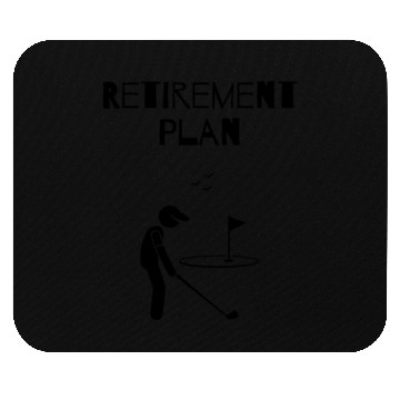 Discover My Retirement Plan (Golf) Mouse Pads
