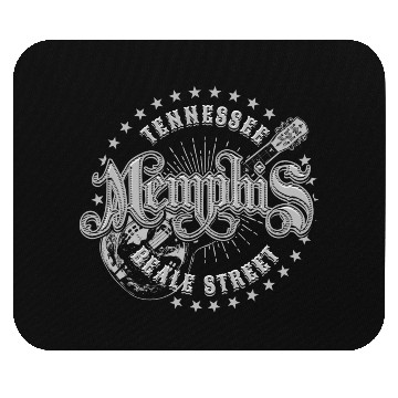 Discover Memphis Tennessee Beale Street Mouse Pads