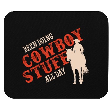 Discover Cowboy, Cowboy stuff, cowboy stuff Mouse Pads