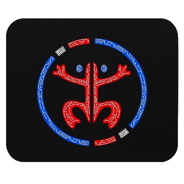 Discover Puerto Rico Coqui Frog Taino Boricua Tech Style Mouse Pads
