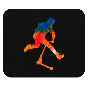 Discover Scooter freestyle Mouse Pads