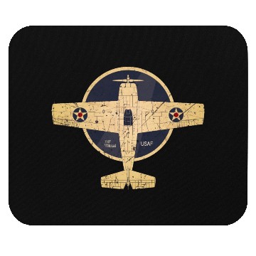 Discover F4F Wildcat WW2 Aircraft USAF Mouse Pads
