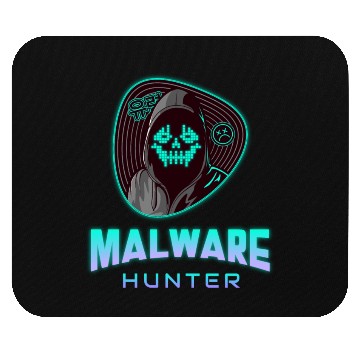 Discover Cyber Security - Malware Hunter Neon 2 Mouse Pads