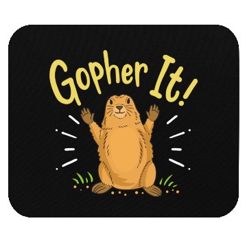 Discover Gopher Inspirational Mouse Pads