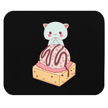 Discover Cute Sweet Ice Cream Cake Mouse Pads