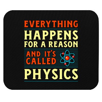 Discover Physics Physicist Nerd Science Geek Scientist Gift Mouse Pads