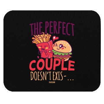 Discover French fries and hamburger buns Mouse Pads