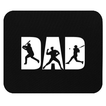Discover Baseball Dad and Son Matching Mouse Pads