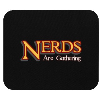 Discover Nerds Are Gathering - Magic Cards - Nerds Geeks Ro Mouse Pads