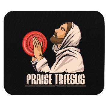 Discover Flying Disc Sport Pun for a Disc Golf Coach Mouse Pads