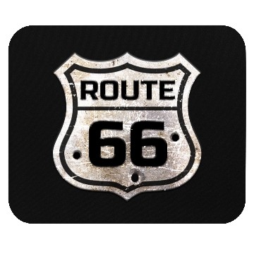 Discover Route 66 Mouse Pads