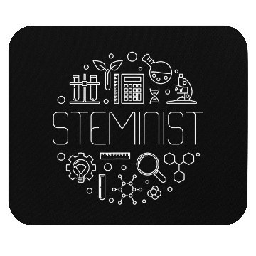 Discover Science Technology Engineering and Math Mouse Pads