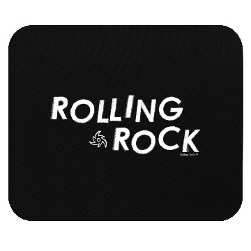 Discover Rolling Rock (Logo) Mouse Pads