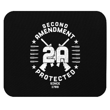 Discover 2A 2Nd Amendment Gun Rights Ar-15 BulletGift Mouse Pads