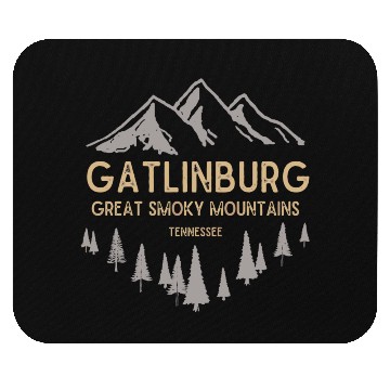 Discover Gatlinburg Tennessee Great Smoky Mountains Mouse Pads