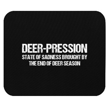 Discover Deer-Pression Deer Hunting Hunter Mouse Pads