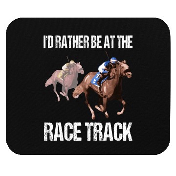 Discover Horse Racing Drinking Derby Barrel Racing Mouse Pads