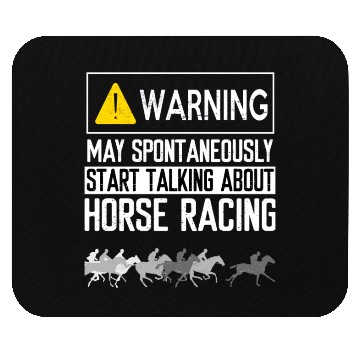 Discover Horse Racing Drinking Derby Barrel Racing Mouse Pads