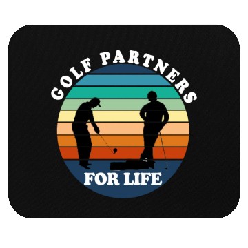 Discover golf partners for life Mouse Pads