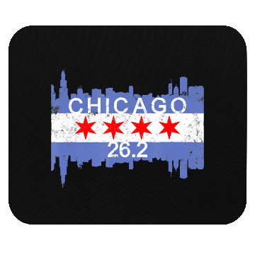 Discover 262 Mile Marathon Runner Mouse Pads Chicago Running