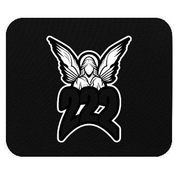 Discover 222- two two two-angel numbers from heaven Mouse Pads