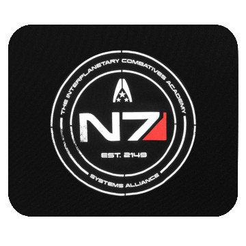 Discover N7 Mass Effect Commander Shepherd Mouse Pads