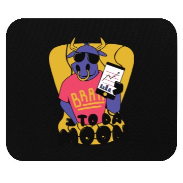 Discover Crypto & Stock to the Moon Mouse Pads