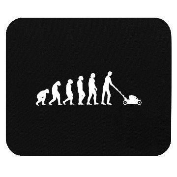 Discover Gardener Lawn Mower Evolution Mouse Pads