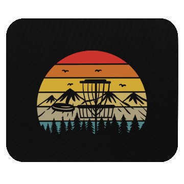 Discover Disc Golf Vintage Mouse Pads