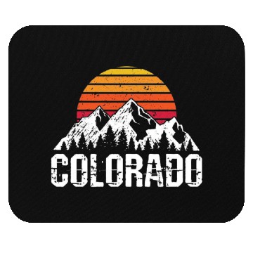 Discover Colorado view Mouse Pads