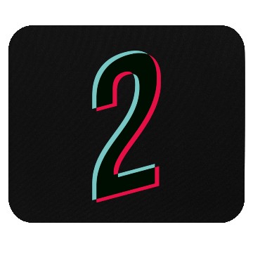 Discover 2 - jersey number - Tiktok glitch Mouse Pads