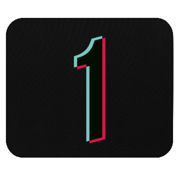 Discover 1 - jersey number - Tiktok glitch Mouse Pads