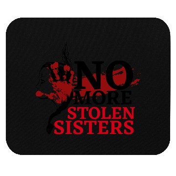 Discover No MS Sisters/MMIW Girl Native American Mouse Pads