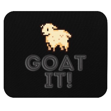 Discover Gamer - Goat it - Level complete Mouse Pads