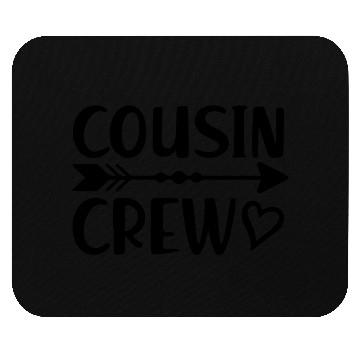 Discover Cousin Crew Arrow Heart Best Cousin Squad Gift Mouse Pads