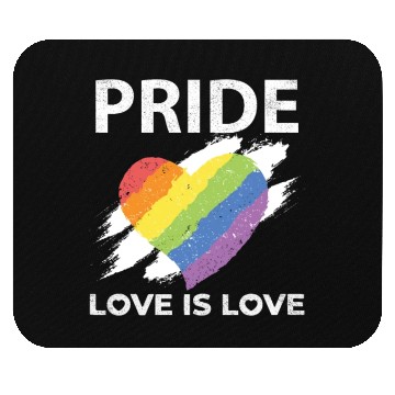 Discover LGBTQAI Pride Love is Love Mouse Pads