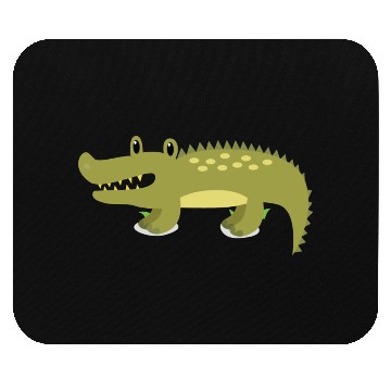 Discover Funny Cool Cute Crocodile Alligator Reptile Mouse Pads