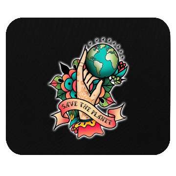 Discover Save the Planet Mouse Pads