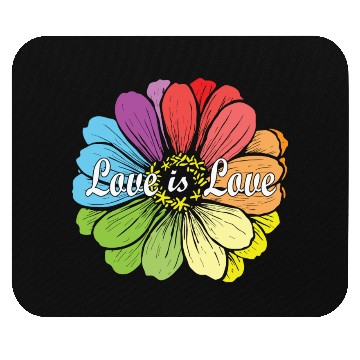 Discover Love is love Mouse Pads