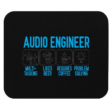 Discover Audio Engineer Daily Plan Sound Engineer Audio Mouse Pads