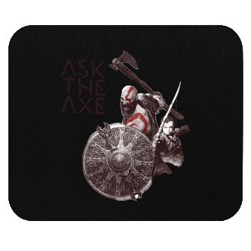 Discover God Of War Ask The Axe Mouse Pads