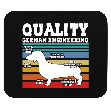Discover Dachshund Mouse Pads