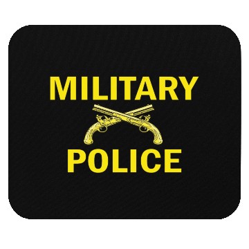 Discover military police Mouse Pads