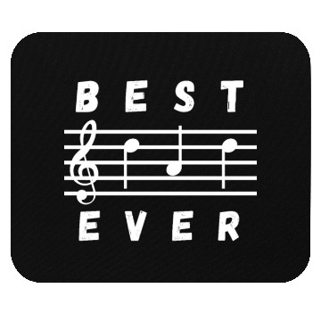 Discover Best Dad Ever music nout Mouse Pads
