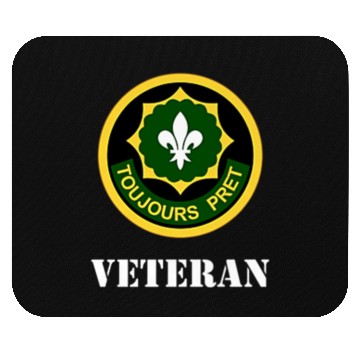 Discover 2nd Cavalry Regiment Mouse Pads 2nd Cav Veteran Black
