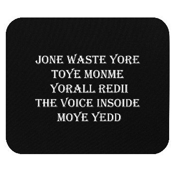 Discover I Miss You song Meme Jone Waste Yore blink Mouse Pads