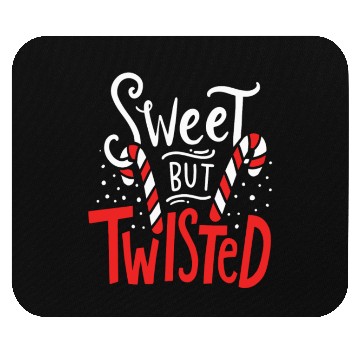 Discover Sweet But Twisted Funny Christmas Candy Lollipop C Mouse Pads