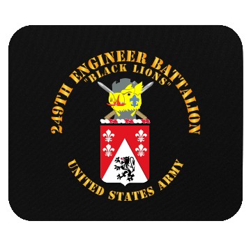 Discover Army COA 249th Engineer Battalion Mouse Pads