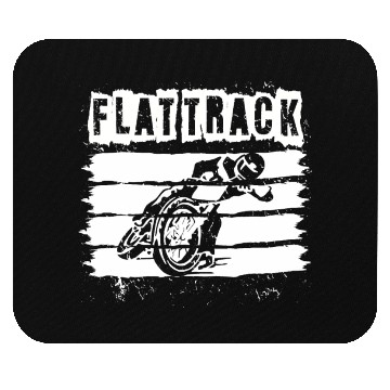 Discover FLAT TRACK MOTORCYCLE racing dirt track speedway Mouse Pads