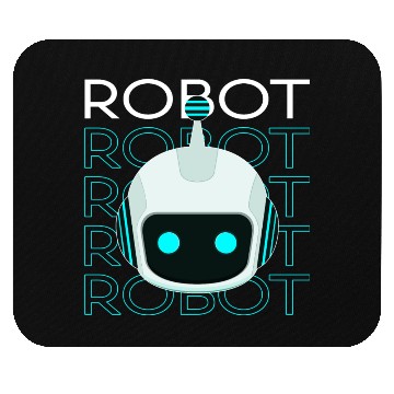 Discover Robot Mouse Pads